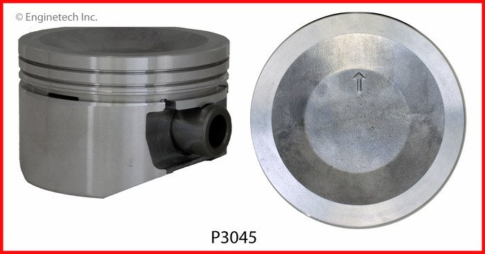 Enginetech P3045(6).75 Engine Piston Set Without Rings for Ford Ranger & Aerostar (1995-2000)