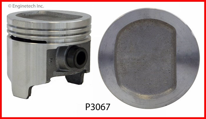 Enginetech P3067(6)060 Engine Piston Set Without Rings for Jeep DJ5 and CJ5