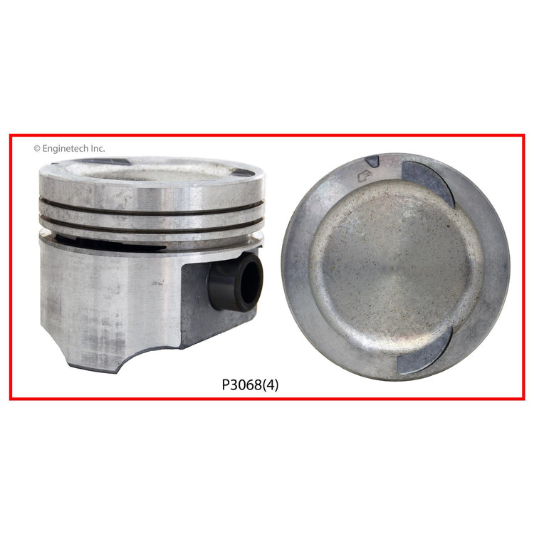 Enginetech P3068(1.75) Single Piston for Chrysler and Dodge Engines – High-Quality Replacement Part