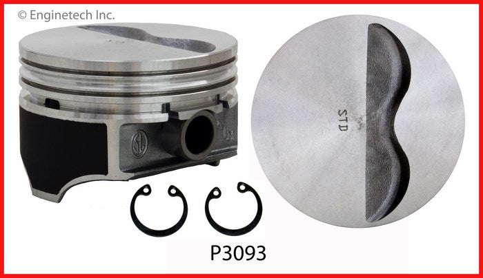 Enginetech Piston Set Without Rings for 4-Inch Bore Engines – Spark ...