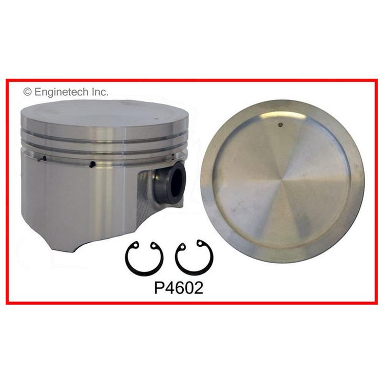 Enginetech P4602(4).50 Engine Piston Set Without Rings for Nissan and Infiniti