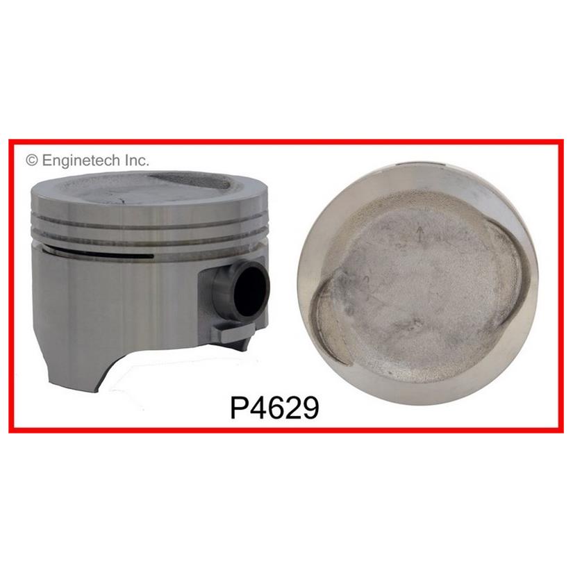 Enginetech P4629(4).50 Engine Piston Set without Rings for Suzuki Sidekick & Geo Tracker