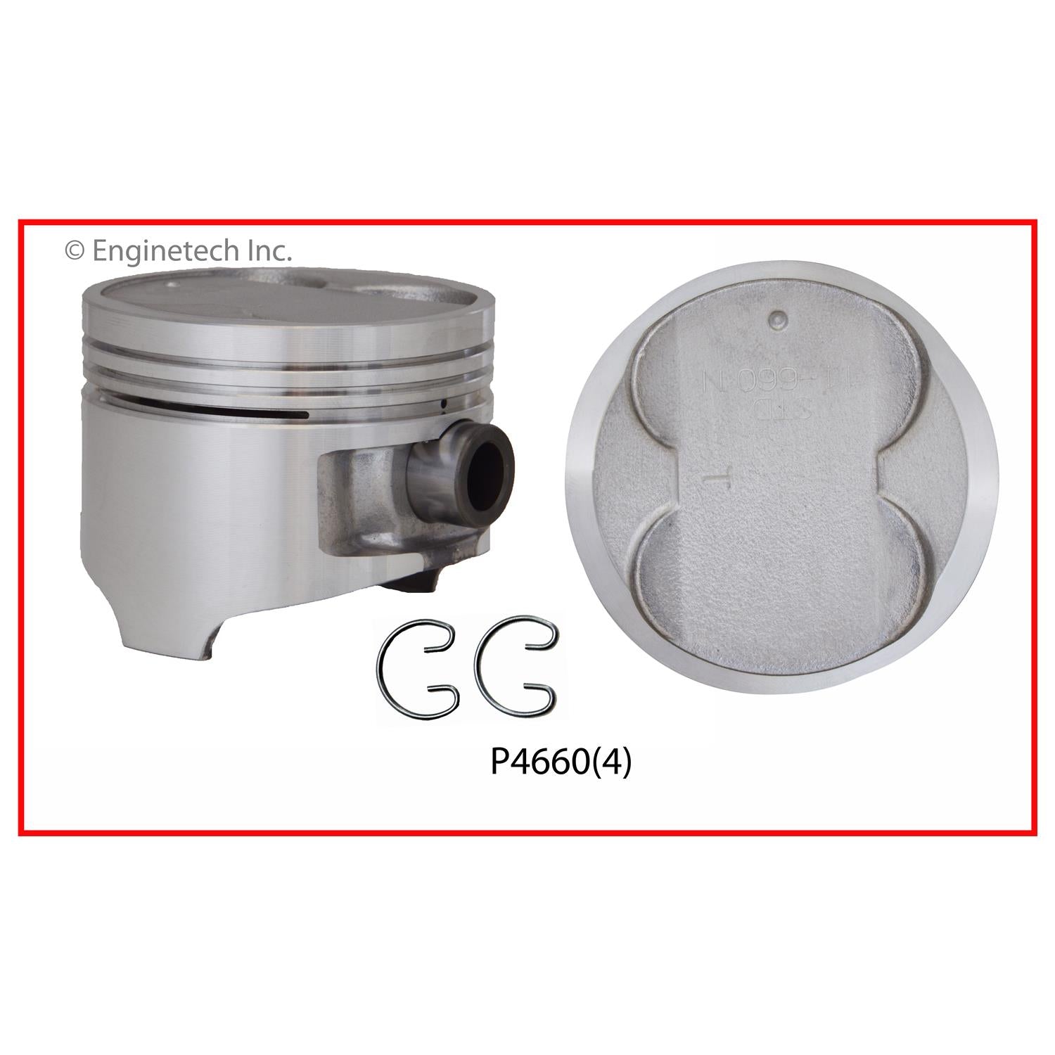 Enginetech Piston Set Without Rings for Toyota and Geo Models – Spark ...