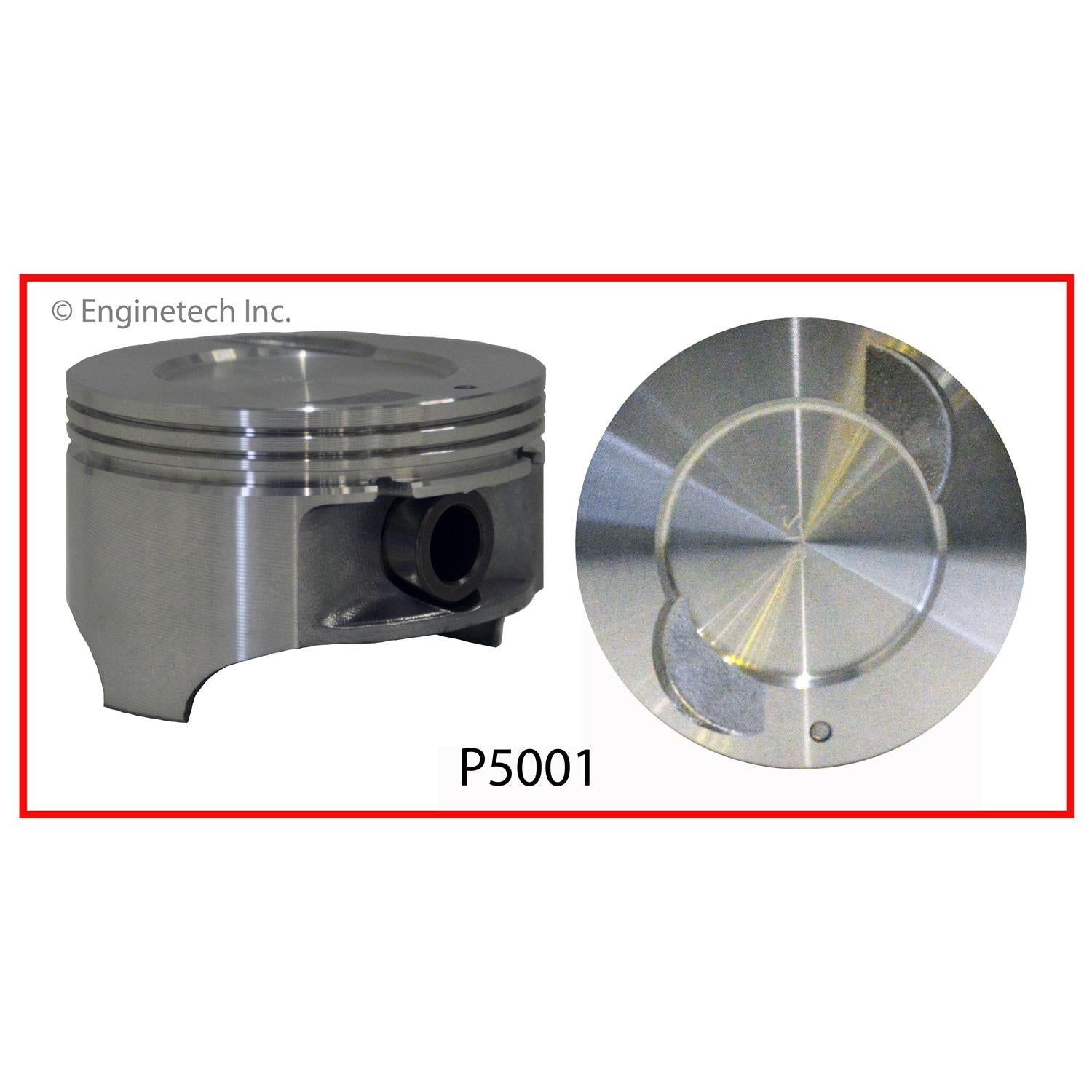 Enginetech P5001(1)STD Single Piston for Mazda B2500 and Ford Ranger ...