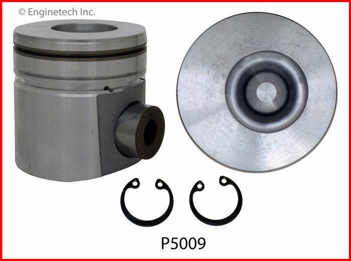 Enginetech P5009(6)STD Engine Piston Set Without Rings for Dodge Ram 2500 and 3500 (1996-1998)