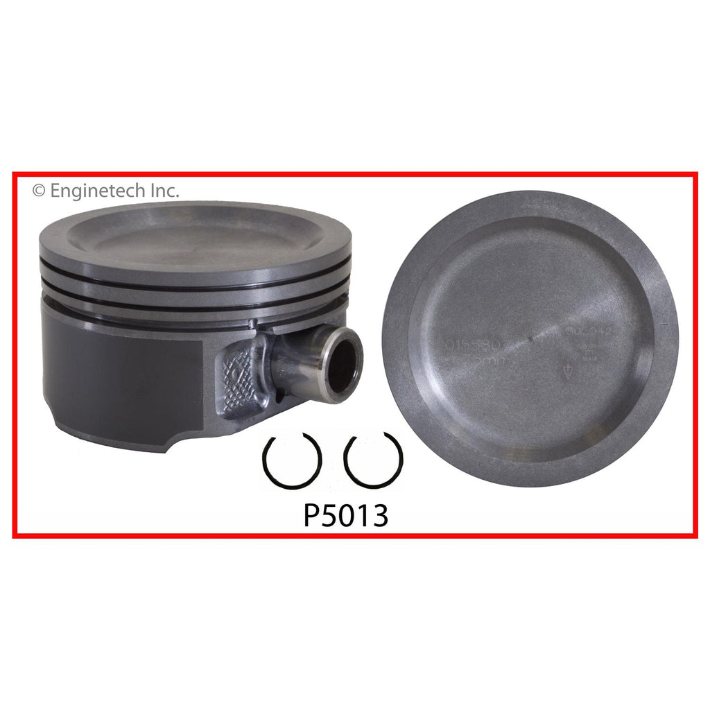 Enginetech P5013(1)STD Engine Single Piston – Without Rings for 2004 Ford Vehicles