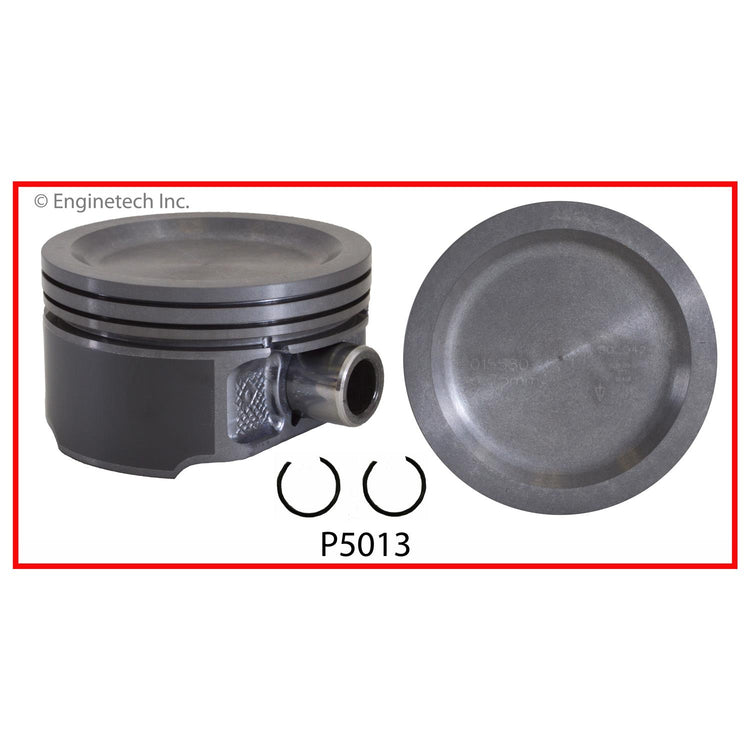 Enginetech P5013(1)STD Engine Single Piston – Without Rings for 2004 Ford Vehicles