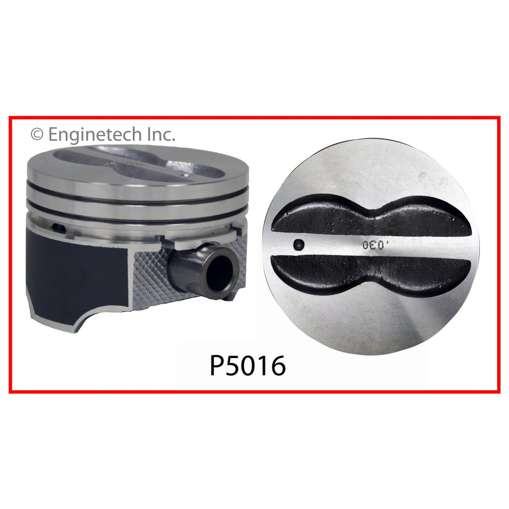 Enginetech P5016(1)020 Single Piston Engine Part Without Rings for Cla ...