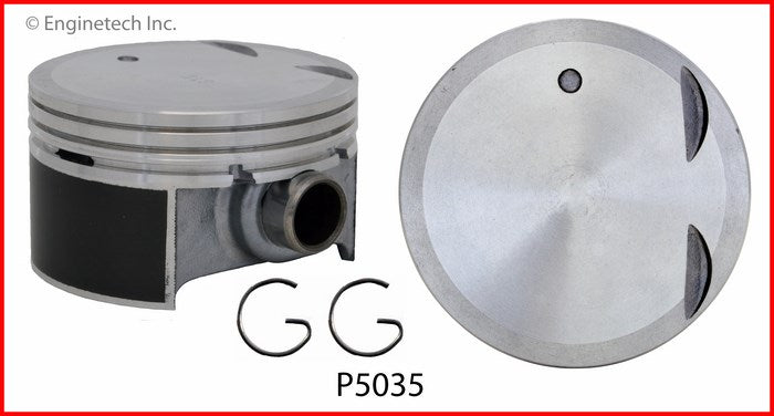 Enginetech P5035(4).75 Engine Piston Set Without Rings for Saturn SC2 ...