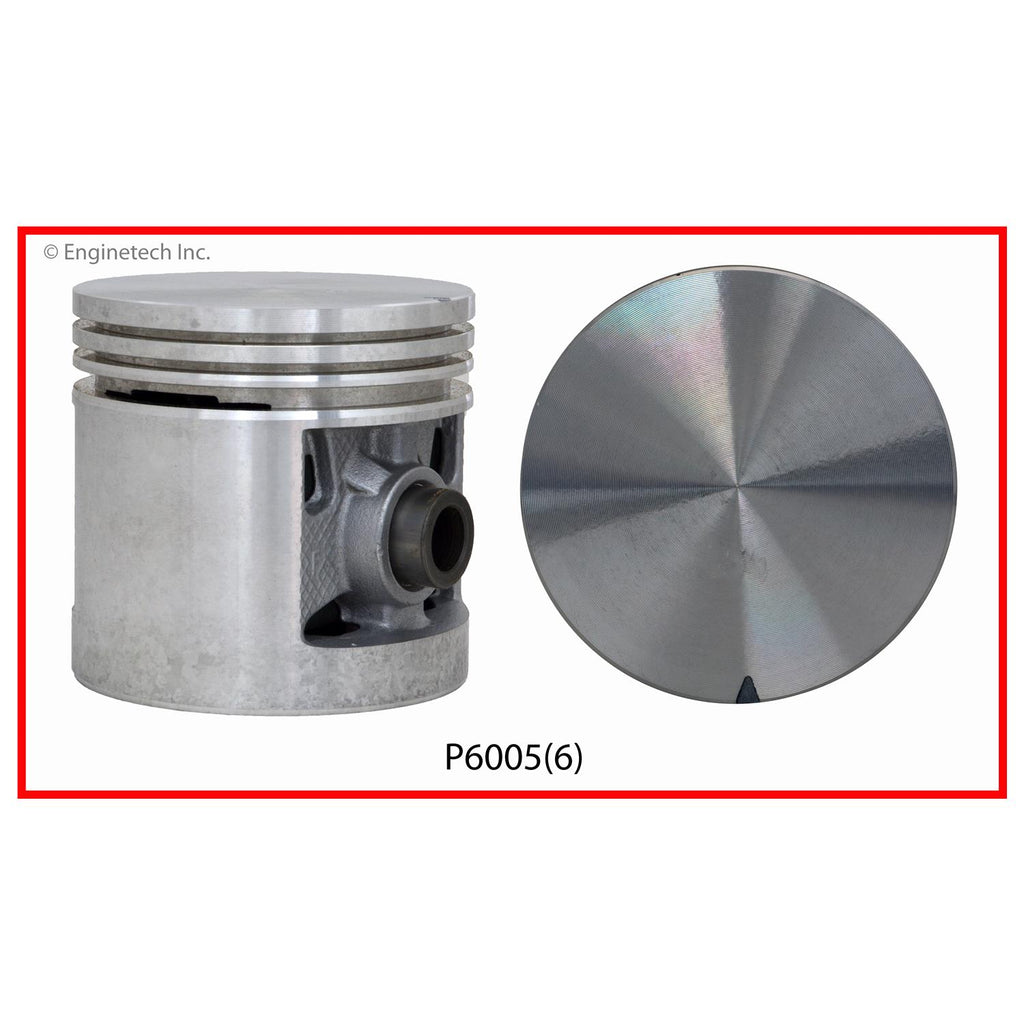 Enginetech P6005(6)030 Engine Piston Set Without Rings for Classic Che ...