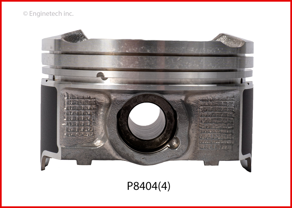 Enginetech P8404(4).50 Engine Piston Set Without Rings for Subaru XV Crosstrek