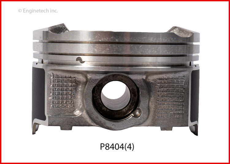 Enginetech P8404(4).50 Engine Piston Set Without Rings for Subaru XV Crosstrek