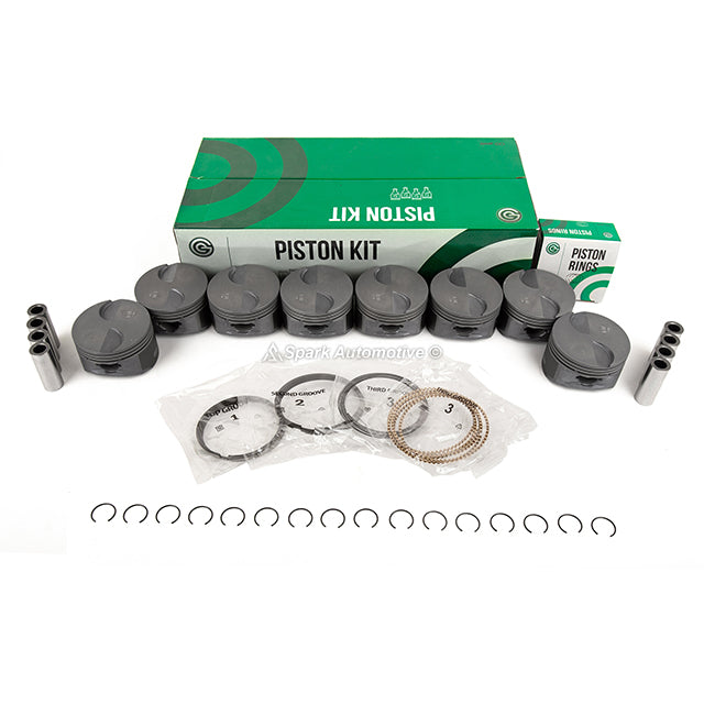 Full Gasket Set Pistons Bearings Fit 10-14 Chevrolet 4.8L 5.3L V8 OHV