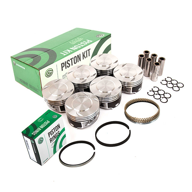 Full Gasket Set Pistons Bearings Fit 2004 Ford Escape 3.0L DOHC V6 24V VIN 1
