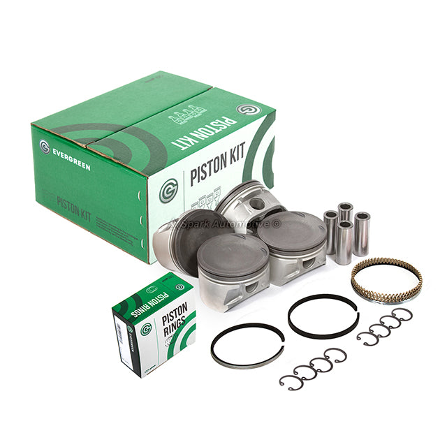 Full Gasket Set Pistons Bearings Fit 00-06 Nissan Sentra 1.8L DOHC QG18DE