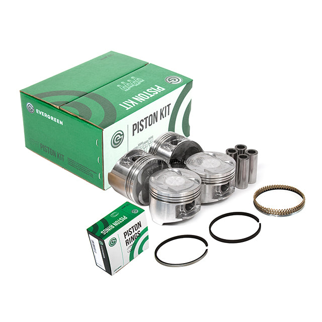 Full Gasket Set Pistons Bearings Fit 90-01 Acura Integra 1.8L DOHC B18A1 B18B1