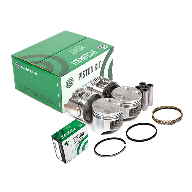 Full Gasket Set Pistons Bearings Fit 88-95 Honda Civic Del Sol 1.5L D15B1 D15B2