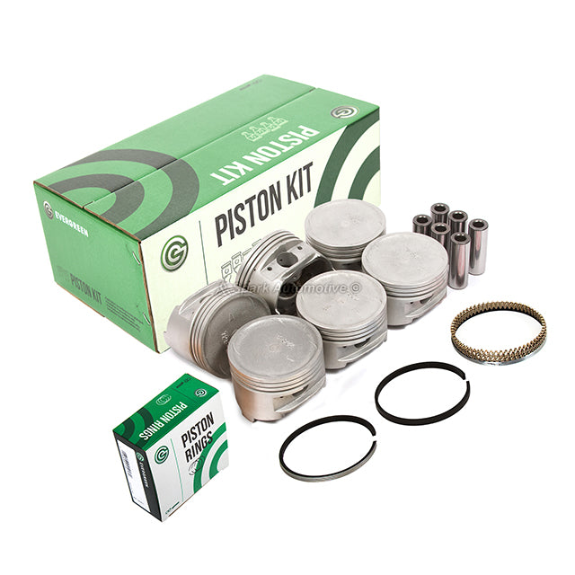 Full Gasket Set Pistons Bearings Fit Mitsubishi Montero 3.0 6G72