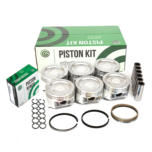 Full Gasket Set Pistons Bearings Fit 01-05 Suzuki Chevrolet 2.5 H25A