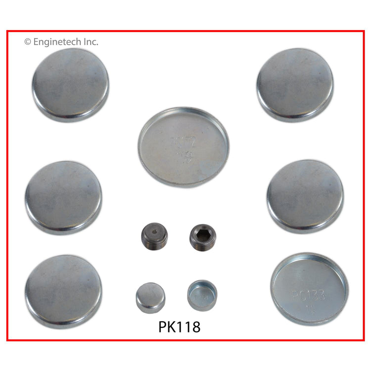 Enginetech PK118 Engine Expansion Plug Kit for Buick Models