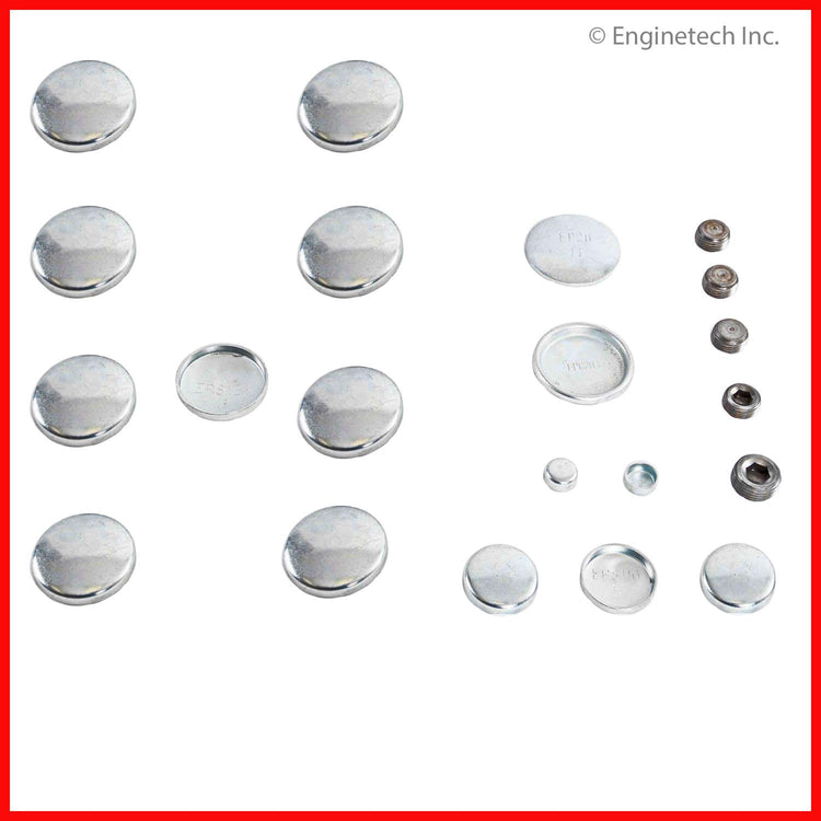 Enginetech PK14 Engine Expansion Plug Kit – Steel for Engine Maintenance and Repairs