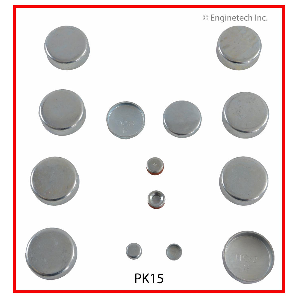Enginetech PK15 Engine Expansion Plug Kit for Ford and Lincoln Vehicles