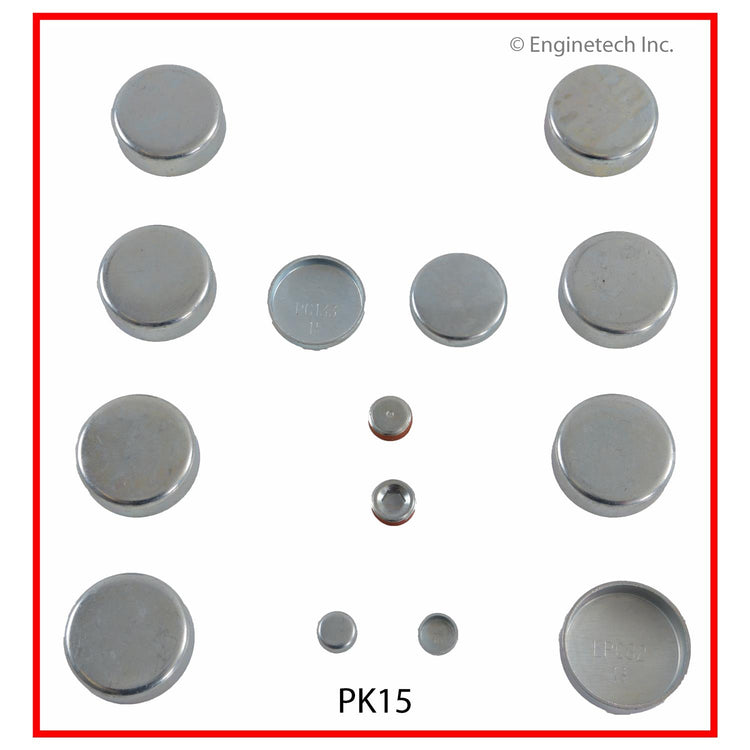 Enginetech PK15 Engine Expansion Plug Kit for Ford and Lincoln Vehicles