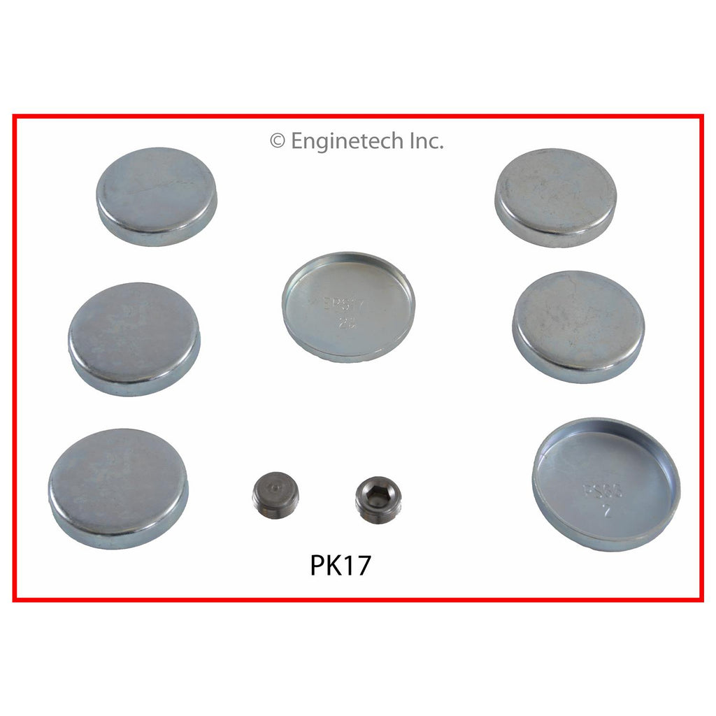 Enginetech Engine Expansion Plug Kit - Iron for American Motors and Jeep Models