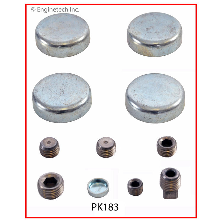 Enginetech PK183 Engine Expansion Plug Kit for Buick Skyhawk and Chevrolet Models