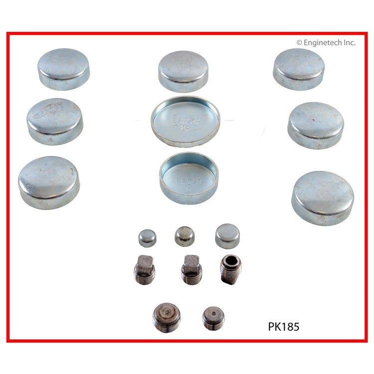 Enginetech PK185 Engine Expansion Plug Kit – Iron for Engine Rebuilding