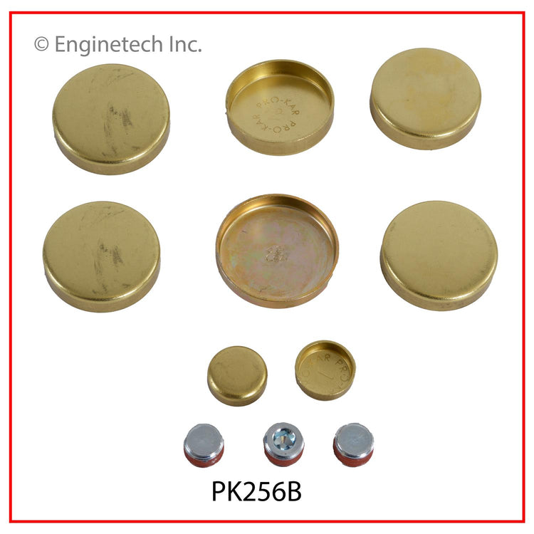 Enginetech PK256B Brass Engine Expansion Plug Kit for Jeep Models