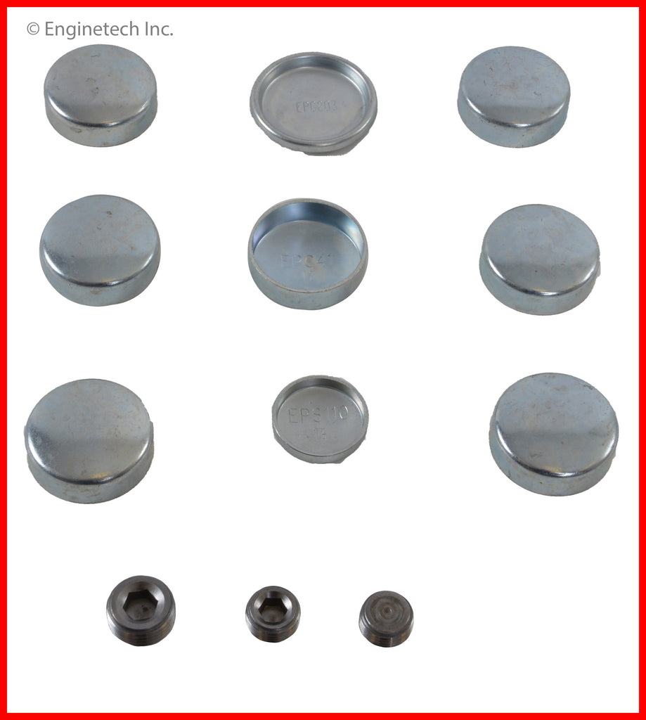 Enginetech PK258 Engine Expansion Plug Kit for Dodge B150 (1988-1997)