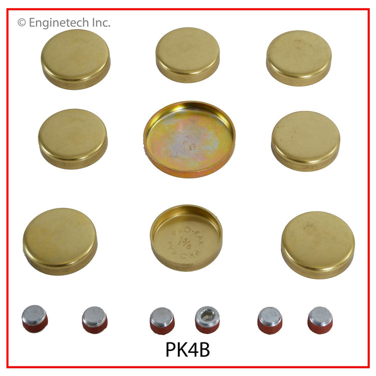 Enginetech Brass Engine Expansion Plug Kit - Part Number PK4B