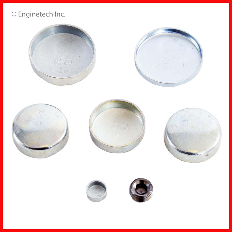 Enginetech PK5 Engine Expansion Plug Kit - Steel for Engine Rebuilding ...