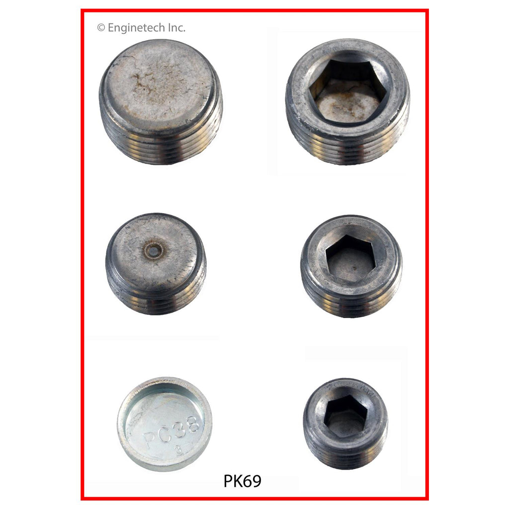 Enginetech PK69 Engine Expansion Plug Kit for Ford and Mercury Vehicles