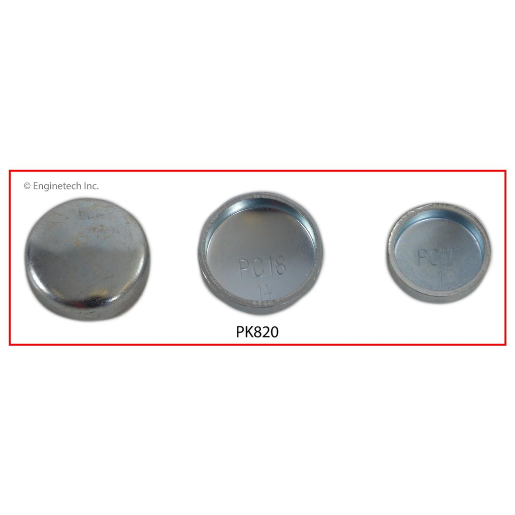 Enginetech PK820 Engine Expansion Plug Kit for Chevrolet Camaro, Corve ...