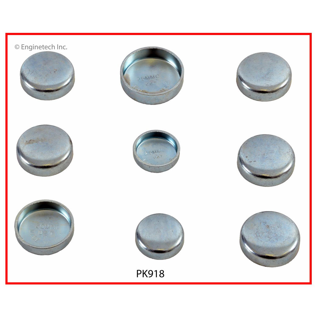 Enginetech PK918 Engine Expansion Plug Kit for Toyota Paseo and Tercel