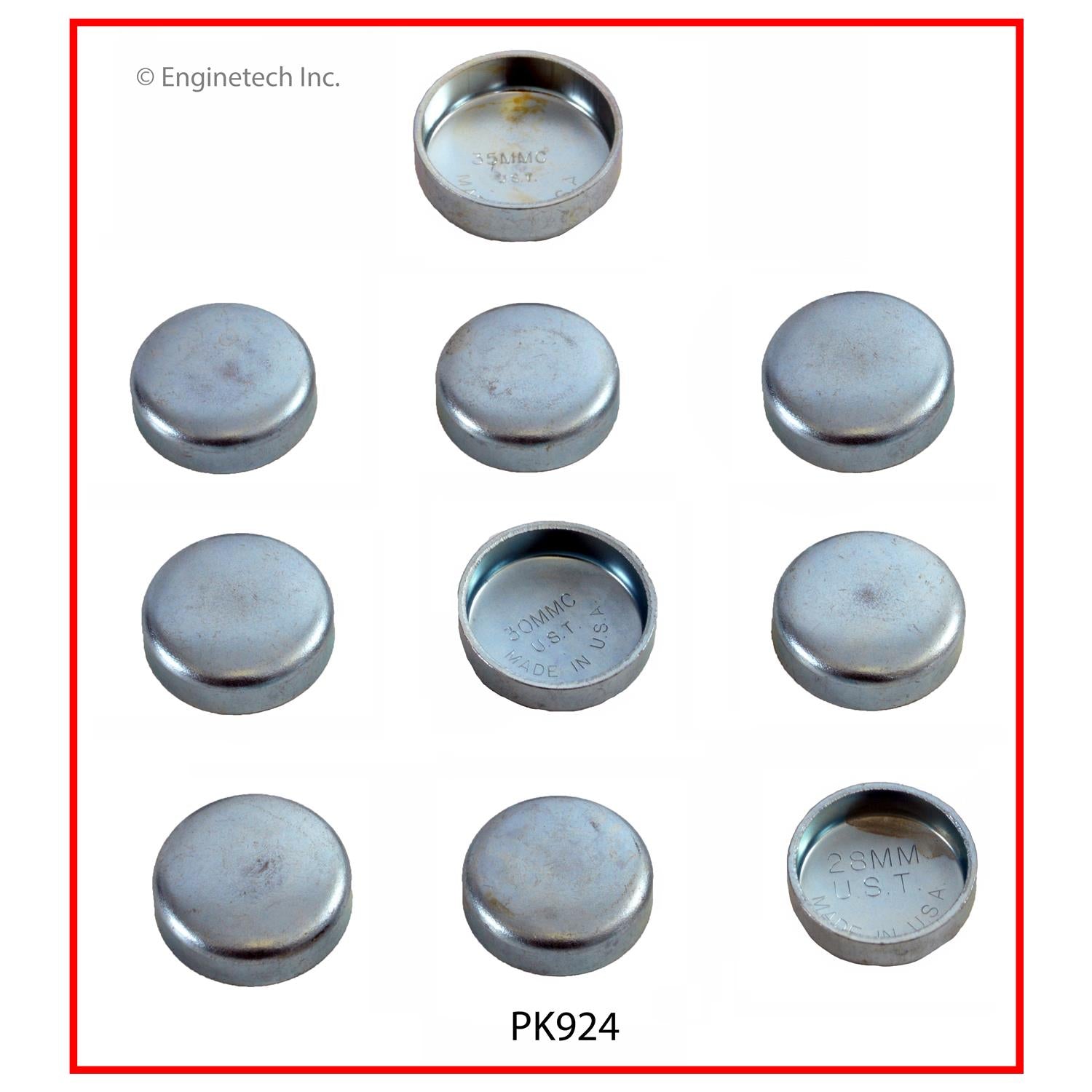Enginetech PK924 Engine Expansion Plug Kit for Nissan Vehicles – Spark ...