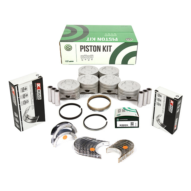 Full Gasket Set Pistons Bearings Fit 96-04 Chevrolet Isuzu GMC 4.3