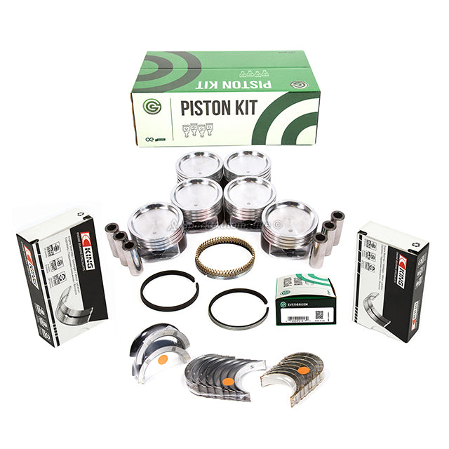 Full Gasket Set Pistons Bearings Fit 96-05 Chevrolet Pontiac Buick 3.4 OHV VIN E