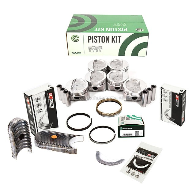 Full Gasket Set Pistons Bearings Fit 89-95 Toyota 4Runner Pickup T100 3.0L 3VZE