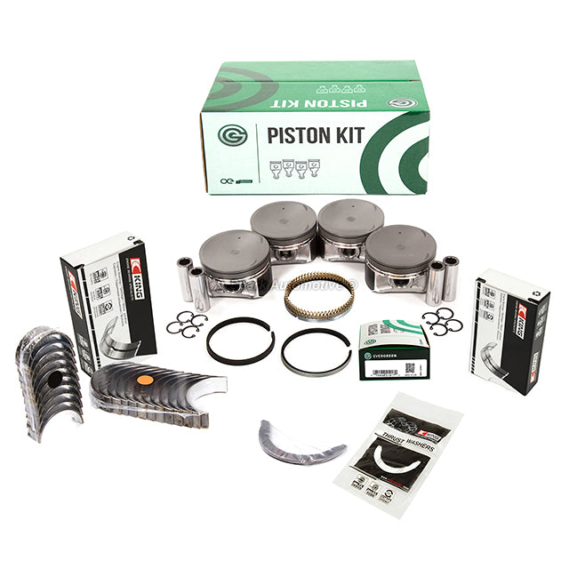 Full Gasket Set Pistons Bearings Fit 02-06 Nissan Altima Sentra 2.5L QR25DE