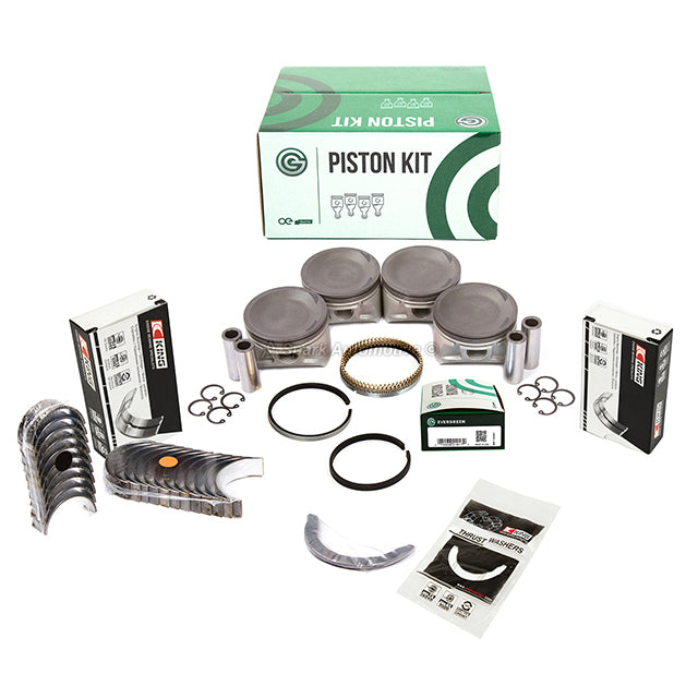 Full Gasket Set Pistons Bearings Fit 00-06 Nissan Sentra 1.8L DOHC QG18DE
