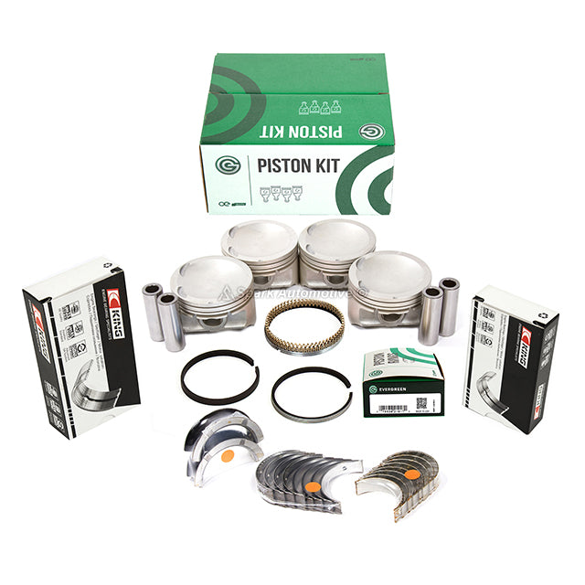 Full Gasket Set Pistons Bearings Fit 98-02 Daewoo Isuzu Rodeo X22SE