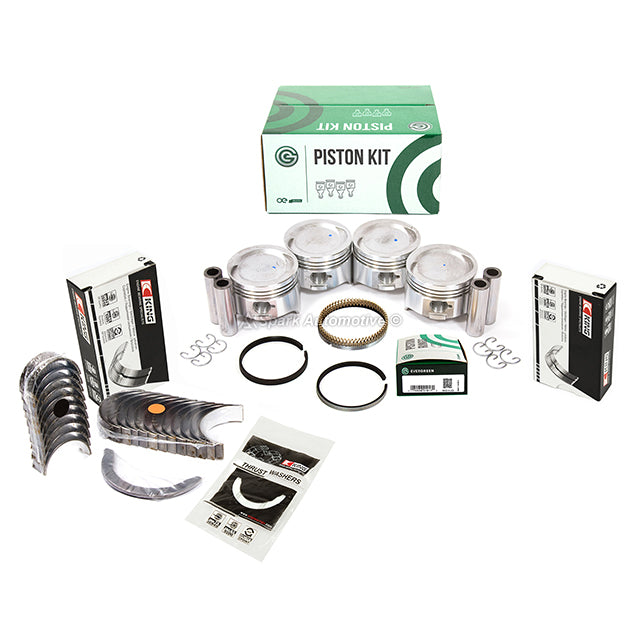 Full Gasket Set Pistons Bearings Fit 89-95 Geo Tracker Suzuki Sidekick 1.6