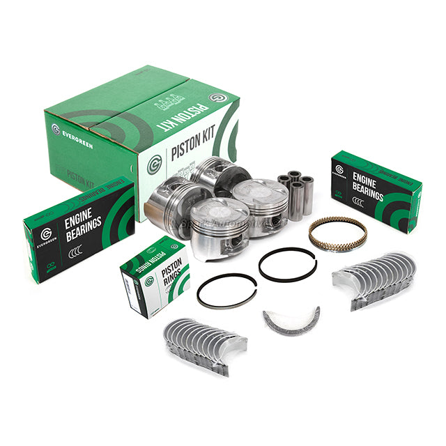 Full Gasket Set Pistons Bearings Fit 90-01 Acura Integra 1.8L DOHC B18A1 B18B1