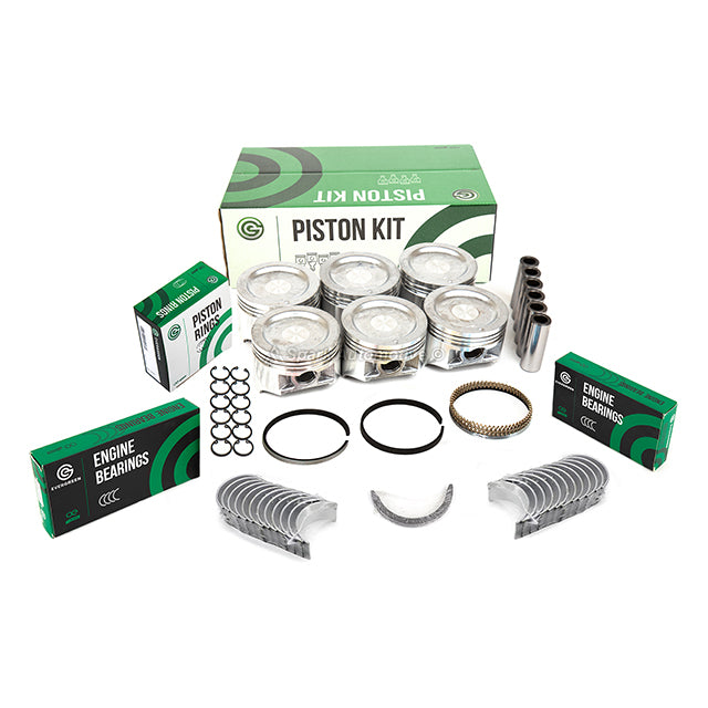 Full Gasket Set Pistons Bearings Fit 01-05 Suzuki Chevrolet 2.5 H25A