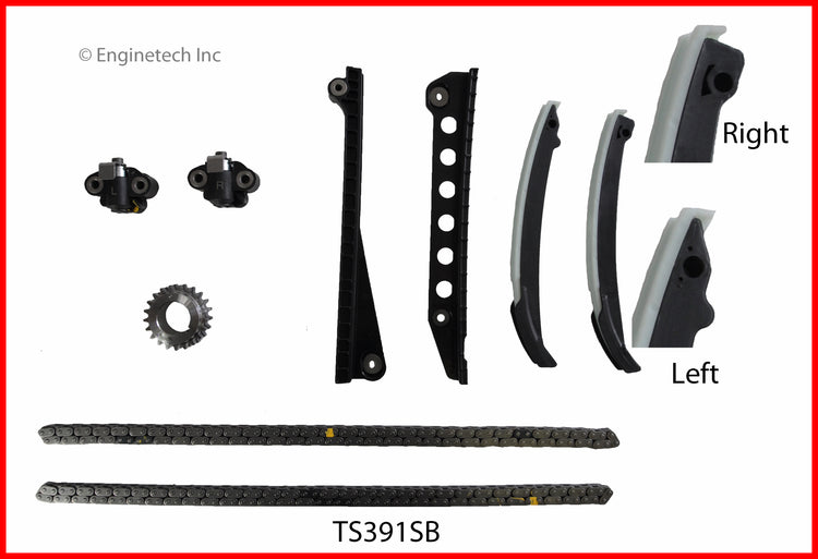 Enginetech RCF330GP-STD Engine Rebuild Kit for Ford Car and Truck - All Standard Sizes