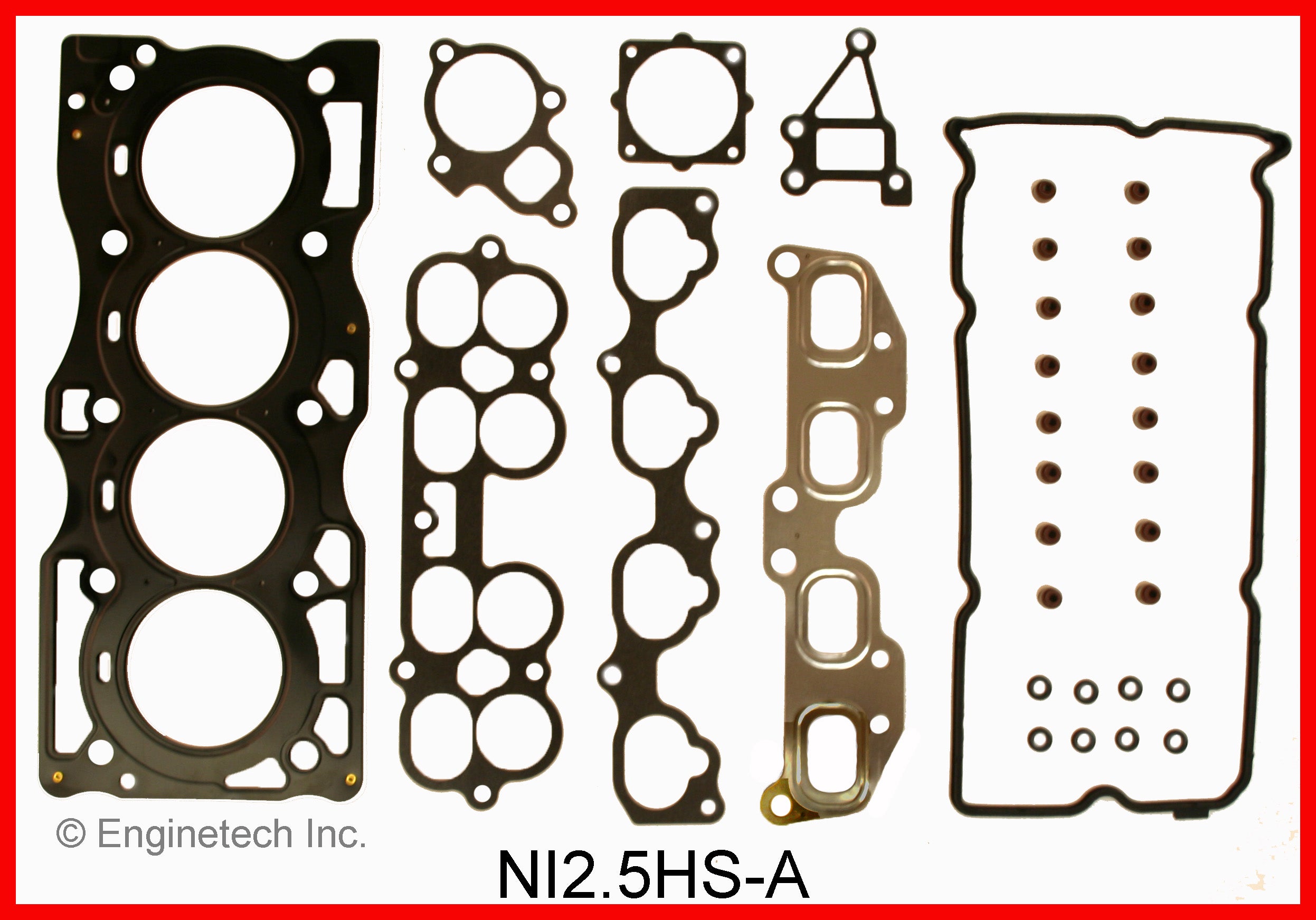 Enginetech Premium Engine Rebuild Kit for Nissan 2.5L Engines - All St ...