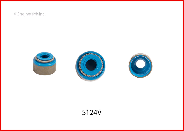 Enginetech S124V-25 Engine Valve Stem Oil Seal - 25 Pack for Subaru 20 ...